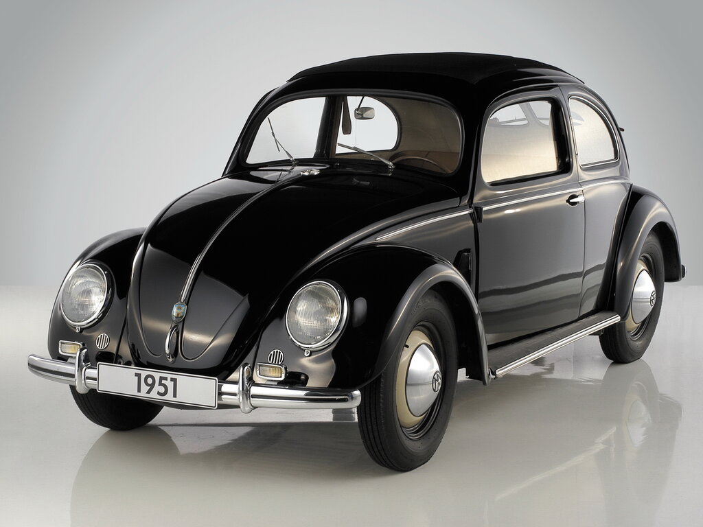 Volkswagen Kaefer (Typ 11,  13) 1 поколение, рестайлинг, хэтчбек 3 дв. (02.1946 - 01.1954)